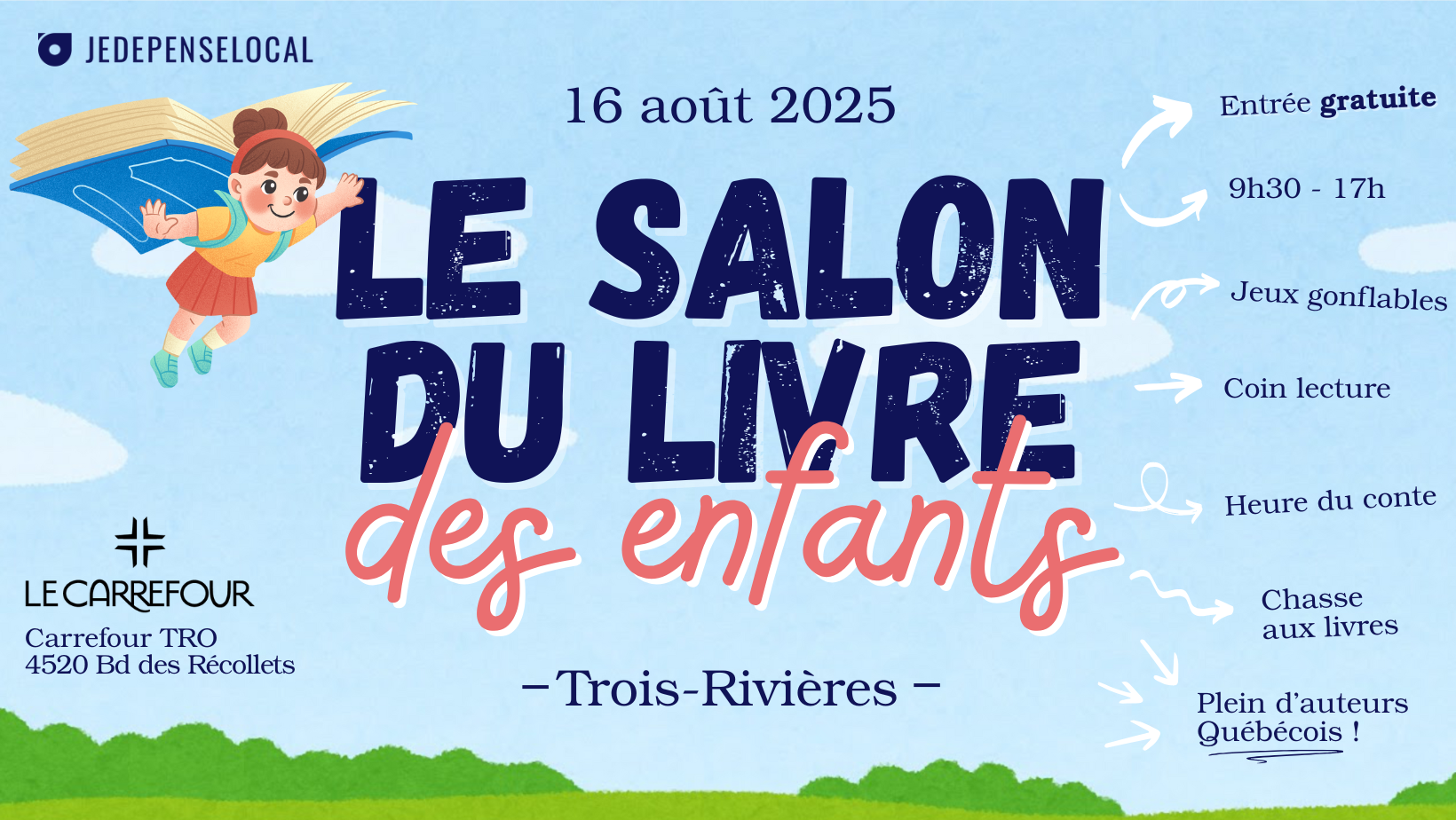 Salon du livre des enfants de Trois-Rivières