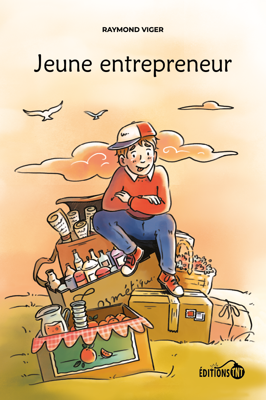 Couverture du livre Jeune entrepreneur de Raymond Viger