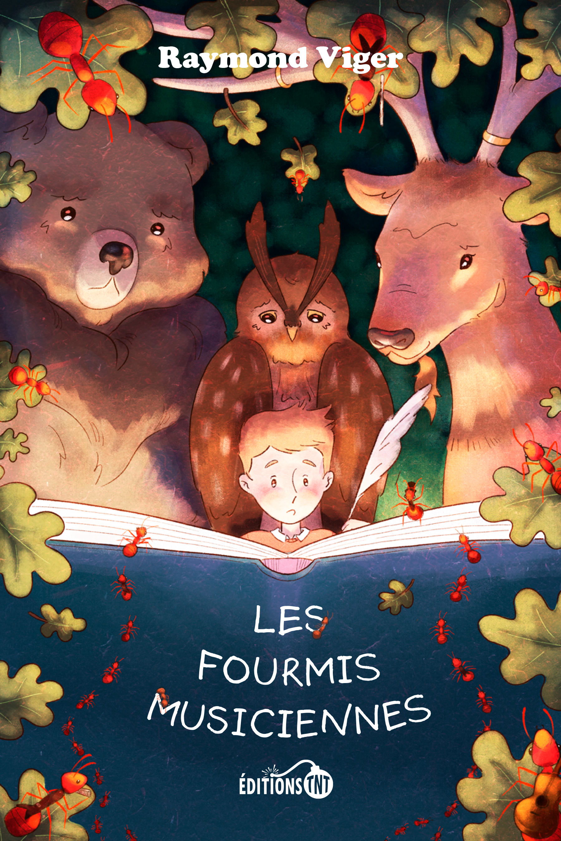 Couverture - Les fourmis musiciennes