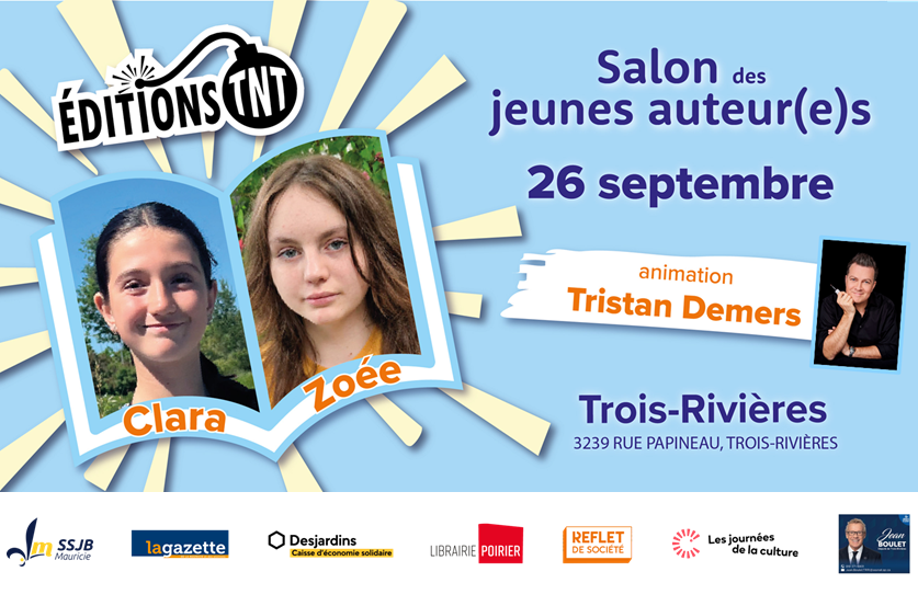 Salon des jeunes auteur(e)s de Troir-Rivières